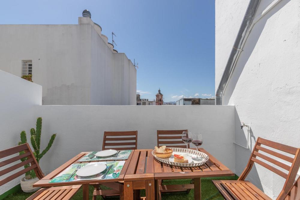 Duplex Tejon & Private Terrace By Ele Apartments Málaga Dış mekan fotoğraf
